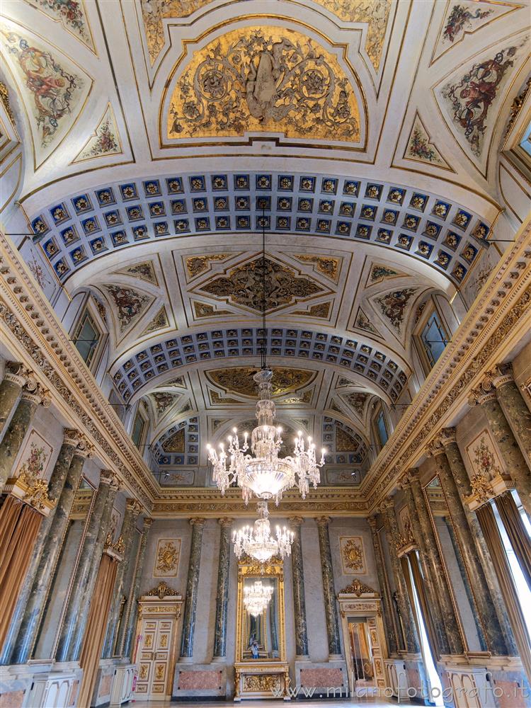 Milan (Italy) - Napoleonic Great Hall of Serbelloni Palace